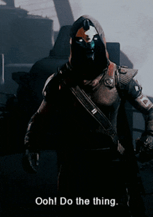 Destiny Cayde 6 GIF - Destiny Cayde 6 Ooh Do The Thing GIFs