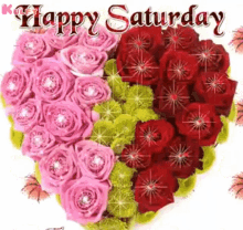 happy saturday good morning have a nice day wishes roses