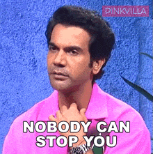 Nobody Can Stop You Rajkummar Rao GIF - Nobody Can Stop You Rajkummar Rao Pinkvilla GIFs