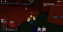 a screenshot of a video game with the words the survivors won