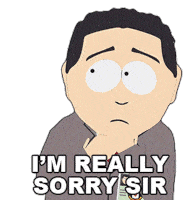 Im Really Sorry Sir Tom Sticker - Im Really Sorry Sir Tom South Park Stickers
