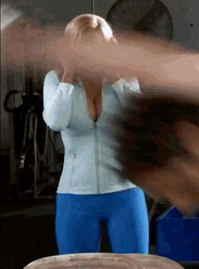 Jessica Collins Yes GIF - Jessica Collins Yes Bounce - Discover & Share GIFs
