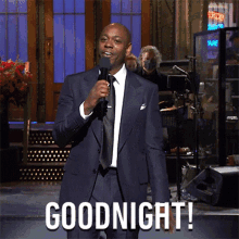 Goodnight Dave Chappelle GIF - Goodnight Dave Chappelle Saturday Night Live GIFs