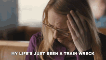 My Lifes Just Been A Train Wreck Amy Ryan GIF - My Lifes Just Been A Train Wreck Amy Ryan Carol Jensen GIFs