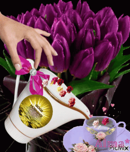  Tulipanes Buenos Dias GIF - Tulipanes Buenos Dias - Discover