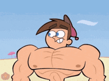 Timmy Turner Muscle Growth GIF - Timmy Turner Muscle Growth Growing GIFs