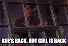 Hot Girl Shes Back GIF - Hot Girl Shes Back Joey GIFs