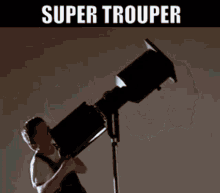 Abba Super Trouper GIF - Abba Super Trouper Spotlight GIFs