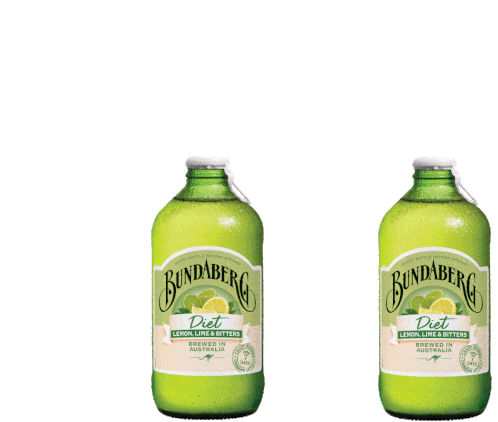 Cheers Bundaberg Sticker - Cheers Bundaberg Diet Lemon Lime And Bitters Stickers
