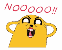 Nooooo Adventure Time GIF - Nooooo Adventure Time Jake GIFs