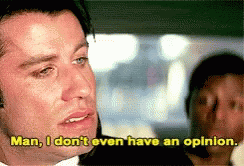 John Travolta Opinion GIF - John Travolta Opinion Pulp Fiction - Discover &  Share GIFs