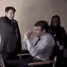 Emmanuel Macron Boxing GIF - Emmanuel Macron Boxing Laugh GIFs