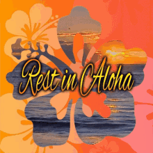 rest in aloha waves flower