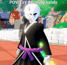 Roblox Dream Six Cry Throwing Hands GIF - Roblox Dream Six Cry Throwing Hands GIFs