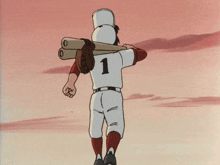 a baseball player with the number 1 on his jersey