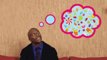 Happy Thoughts GIF - Terry Crews Happy Thoughts GIFs