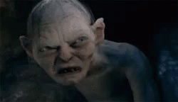 Angry Evil GIF - Angry Evil Gollum GIFs