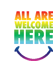 All Are Welcome Here Edc Sticker - All Are Welcome Here Edc Edc Las Vegas Stickers