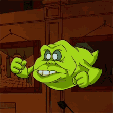 excited slimer ghostbusters extreme ghostbusters oh yeah