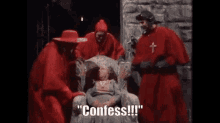 shortconfess spanish inquision confess monty python circus