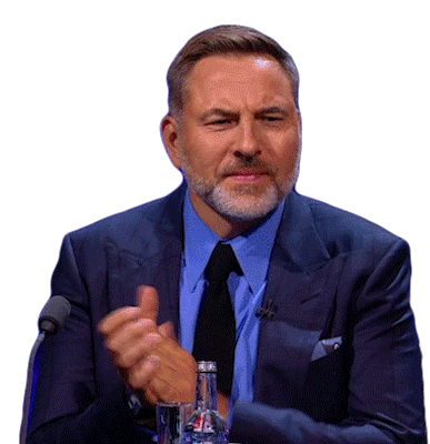 Clapping Hands David Walliams Sticker - Clapping Hands David Walliams Britains Got Talent Stickers