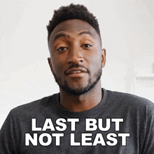Last But Not Least Marques Brownlee GIF - Last But Not Least Marques Brownlee Last But Foremost GIFs