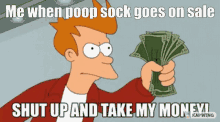 Poop Poop Sock GIF