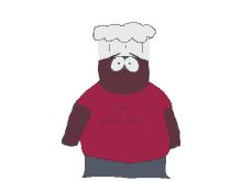 facepalm chef south park s2e3 ikes wee wee