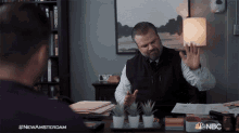 Slam The Desk Dr Iggy Frome GIF - Slam The Desk Dr Iggy Frome New Amsterdam GIFs