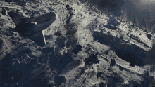 Moon Surface Moonfall GIF - Moon Surface Moonfall Floating Rocks GIFs