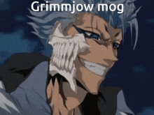 Grimmjow Mog Bleach GIF - Grimmjow Mog Grimmjow Bleach GIFs