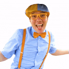 here comes the train blippi blippi wonders   educational cartoons for kids the train is coming the train is approaching