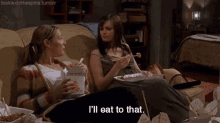 I'Ll Eat To Anything GIF - Eat Cheers Food GIFs