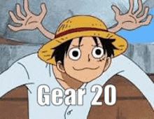 Luffy Gear 20 GIF - Luffy Gear 20 Gear Custom GIFs