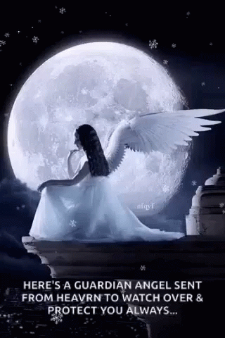Angel Night GIF - Angel Night Moon - Discover & Share GIFs