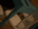 a blurred image of a kitchen with presents and a mailbox