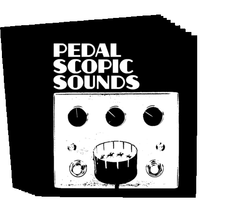 Pedal Scopic Pedal Scopic Sounds Sticker - Pedal Scopic Pedal Scopic Sounds Pedal Stickers