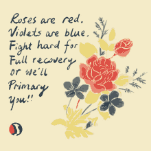 Roses Are Red Violets Are Blue GIF - Roses Are Red Violets Are Blue Fight Hard For Full Recovery GIFs