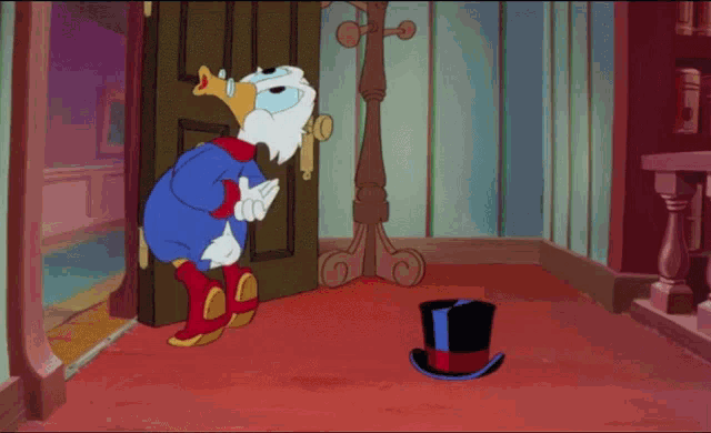 Scrooge Mcduck Hat GIF - Scrooge Mcduck Hat Ducktales - Discover & Share  GIFs