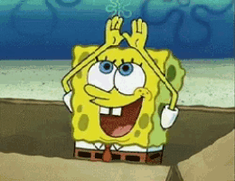 bob esponja tumblr arcoiris gif