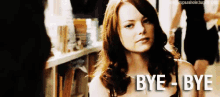 Bye-bye GIF - Emma Stone Bye Peace Out GIFs