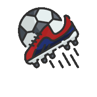 an illustration of a soccer ball with the word asistencia under it
