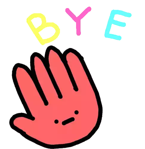 Bye See You Soon Sticker - Bye See You Soon Stickers