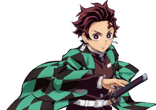 Tanjirou Demon Slayer Sticker - Tanjirou Demon Slayer Kimetsu No Yaiba -  Discover & Share GIFs