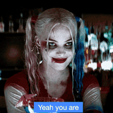 Yeah You Are Margot Robbie GIF - Yeah You Are Margot Robbie Harley Quinn GIFs