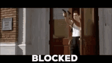 Dean Cain Blocked GIF - Dean Cain Blocked Gun GIFs