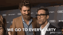 Party We Go To Every Party GIF - Party We Go To Every Party Rhett James Mclaughlin GIFs