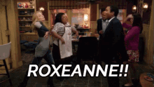 Roooooooxanne!!!! - Community GIF - Community Roxanne Dance GIFs