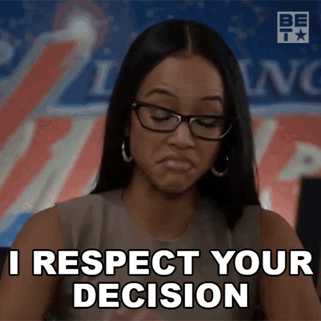 I Respect Your Decision Eden Lazlo GIF - I Respect Your Decision Eden Lazlo Games People Play GIFs
