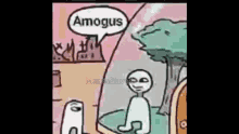Amog Us Among Us GIF - Amog Us Among Us Meme GIFs